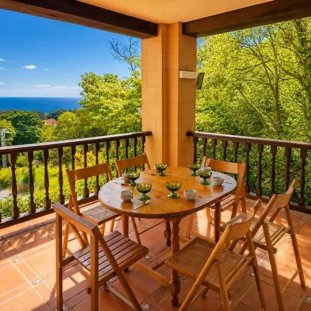 En Pechon, Vistas Panoramicas Al Mar, Bbq, Parking Privado Y Playas Cercanas Country house